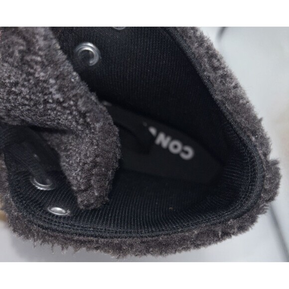 Converse Chuck Taylor 7.5 Shoes All Star Platform High Sherpa Sneakers Women - Picture 11 of 16